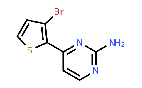 CAS 886360-54-9 | 4-(3-Bromothiophen-2-yl)pyrimidin-2-amine