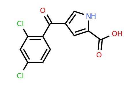 CAS 886361-05-3 | 4-(2,4-Dichlorobenzoyl)-1H-pyrrole-2-carboxylic acid