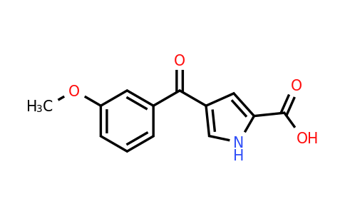 CAS 886361-11-1 | 4-(3-Methoxybenzoyl)-1H-pyrrole-2-carboxylic acid
