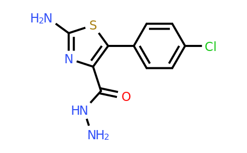 CAS 886361-54-2 | 2-Amino-5-(4-chlorophenyl)thiazole-4-carbohydrazide