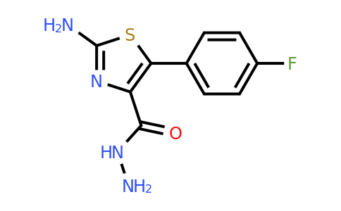 CAS 886361-58-6 | 2-Amino-5-(4-fluorophenyl)thiazole-4-carbohydrazide