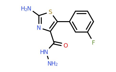 CAS 886361-60-0 | 2-Amino-5-(3-fluorophenyl)thiazole-4-carbohydrazide