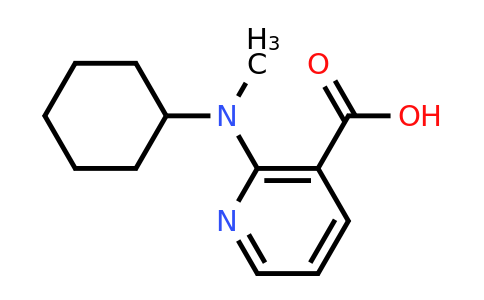 CAS 886361-91-7 | 2-(Cyclohexyl(methyl)amino)nicotinic acid