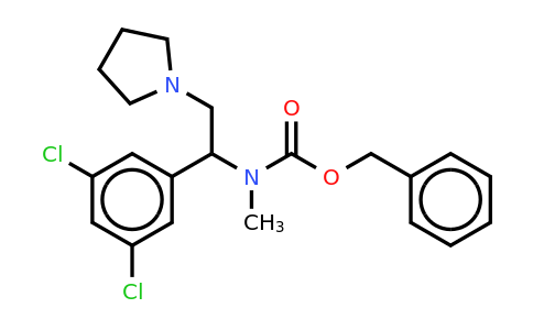 CAS 886362-13-6 | 1-Pyrrolidin-2-(3',5'-dichlorophenyl)-2-(N-cbz-N-methyl)amino-ethane