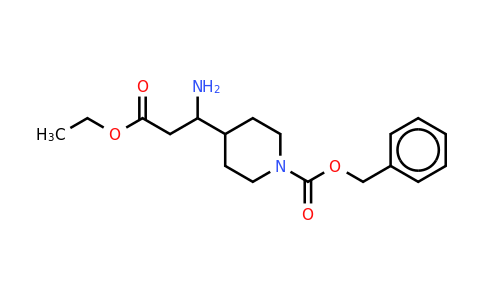 CAS 886362-29-4 | 3-Amino-3-(4'-cbz)piperidine-propionic acid ethyl ester