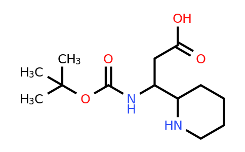 CAS 886362-32-9 | 3-BOC-Amino-3-(2'-)piperidine-propionic acid
