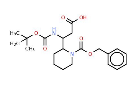 CAS 886362-34-1 | 3-BOC-Amino-3-(2'-cbz)piperidinepropionic acid