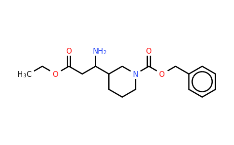 CAS 886362-35-2 | 3-Amino-3-(3'-cbz)piperidine-propionic acid ethyl ester