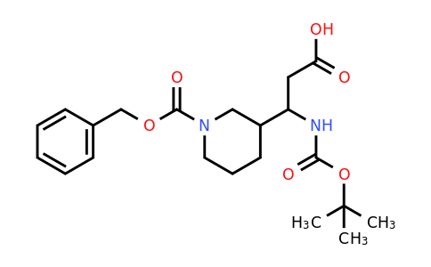 CAS 886362-36-3 | 3-(1-Tert-butoxycarbonylamino-2-carboxy-ethyl)-piperidine-1-carboxylic acid benzyl ester