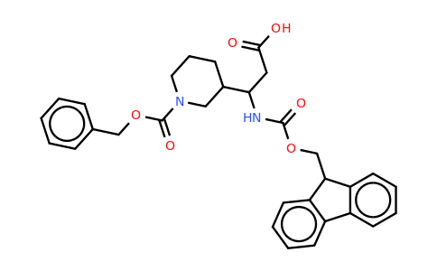 CAS 886362-38-5 | 3-N-Fmoc-amino-3-(3'-cbz)piperidine-propionic acid