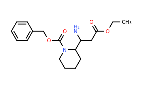 CAS 886362-39-6 | 2-(1-Amino-2-ethoxycarbonyl-ethyl)-piperidine-1-carboxylic acid benzyl ester