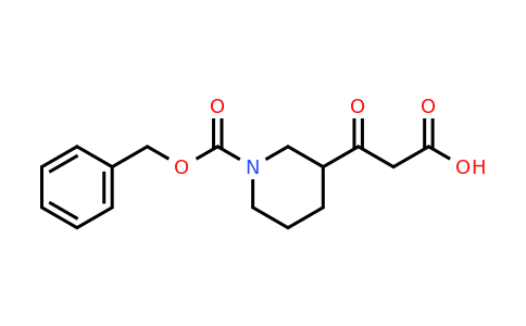 CAS 886362-40-9 | 3-(2-Carboxy-acetyl)-piperidine-1-carboxylic acid benzyl ester