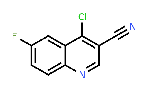 CAS 886362-73-8 | 4-Chloro-6-fluoroquinoline-3-carbonitrile
