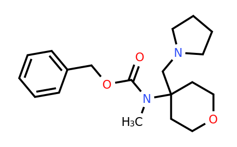 CAS 886363-06-0 | Methyl-(4-pyrrolidin-1-ylmethyl-tetrahydro-pyran-4-YL)-carbamic acid benzyl ester