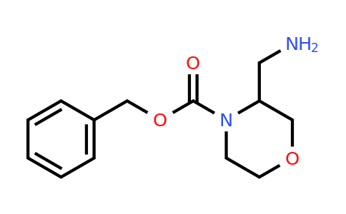 CAS 886363-09-3 | 3-Aminomethyl-morpholine-4-carboxylic acid benzyl ester