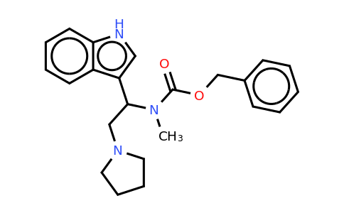 CAS 886363-10-6 | 1-Pyrrolidin-2-(N-cbz-N-methyl)amino-2-(3'-indole)ethane