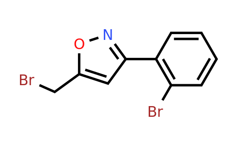 CAS 886363-22-0 | 5-Bromomethyl-3-(2-bromo-phenyl)-isoxazole