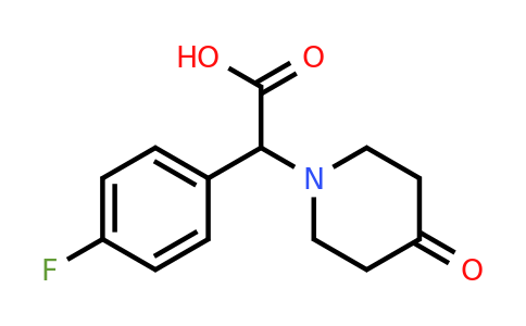 CAS 886363-63-9 | (4-Fluoro-phenyl)-(4-oxo-piperidin-1-YL)-acetic acid