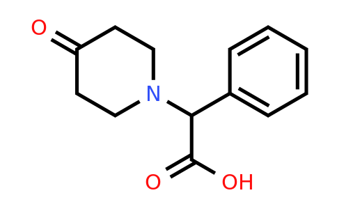 CAS 886363-69-5 | (4-Oxo-piperidin-1-YL)-phenyl-acetic acid
