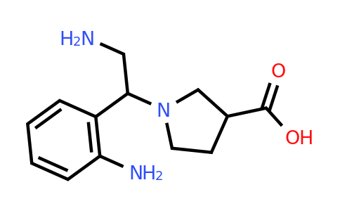 CAS 886363-85-5 | 1-[2-Amino-1-(2-amino-phenyl)-ethyl]-pyrrolidine-3-carboxylic acid