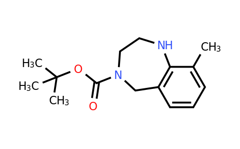CAS 886364-23-4 | 4-Boc-9-methyl-2,3,4,5-tetrahydro-1h-benzo[e][1,4]diazepine