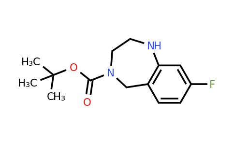CAS 886364-28-9 | 4-N-Boc-8-fluoro-1,2,3,5-tetrahydro-benzo[e][1,4]diazepine