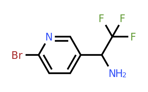 CAS 886364-38-1 | 1-(6-Bromo-pyridin-3-YL)-2,2,2-trifluoro-ethylamine