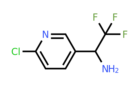 CAS 886364-41-6 | 1-(6-Chloro-pyridin-3-YL)-2,2,2-trifluoro-ethylamine