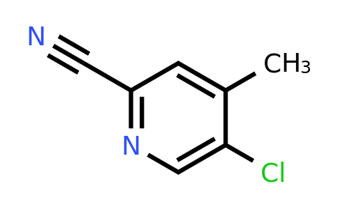 CAS 886364-84-7 | 5-Chloro-4-methyl-pyridine-2-carbonitrile