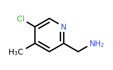 CAS 886364-88-1 | (5-Chloro-4-methylpyridin-2-YL)methanamine