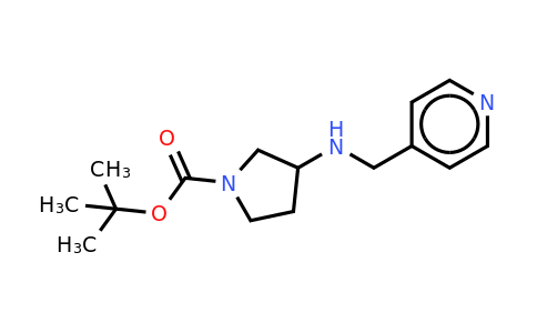 CAS 886364-95-0 | 1-BOC-3-N-(Pyridin-4-ylmethyl)-amino-pyrrolidine