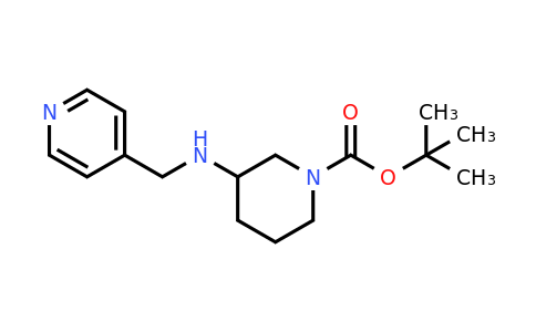 CAS 886364-97-2 | tert-Butyl 3-((pyridin-4-ylmethyl)amino)piperidine-1-carboxylate