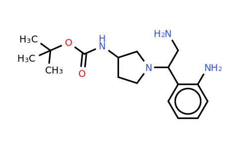CAS 886365-01-1 | 3-N-BOC-Amino-1-[2-amino-1-(2-amino-phenyl)-ethyl]-pyrrolidine