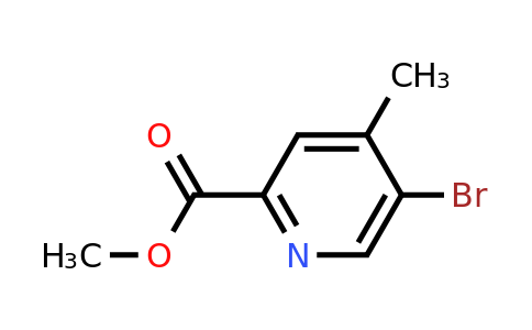 CAS 886365-06-6 | 5-Bromo-4-methyl-pyridine-2-carboxylic acid methyl ester