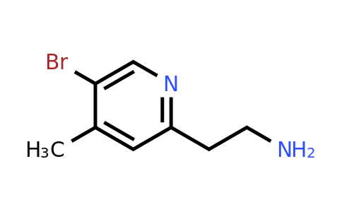CAS 886365-08-8 | 2-(5-Bromo-4-methyl-pyridin-2-YL)-ethylamine