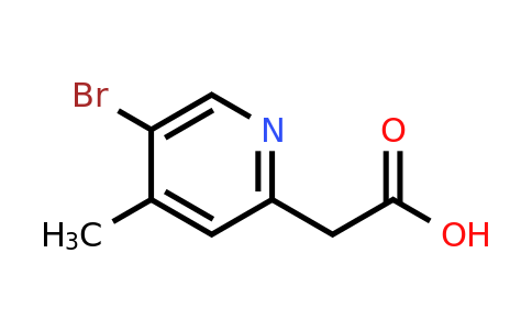 CAS 886365-10-2 | (5-Bromo-4-methyl-pyridin-2-YL)-acetic acid