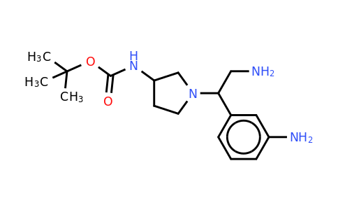 CAS 886365-13-5 | 3-N-BOC-Amino-1-[2-amino-1-(3-amino-phenyl)-ethyl]-pyrrolidine