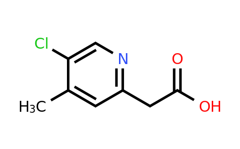 CAS 886365-20-4 | (5-Chloro-4-methyl-pyridin-2-YL)-acetic acid
