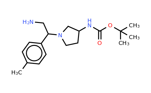 CAS 886365-29-3 | 3-N-BOC-1-(2-Amino-1-P-tolyl-ethyl)-pyrrolidine