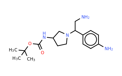 CAS 886365-35-1 | 3-N-BOC-1-[2-Amino-1-(4-amino-phenyl)-ethyl]-pyrrolidine