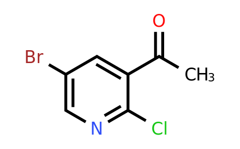 CAS 886365-47-5 | 1-(5-Bromo-2-chloropyridin-3-YL)ethanone