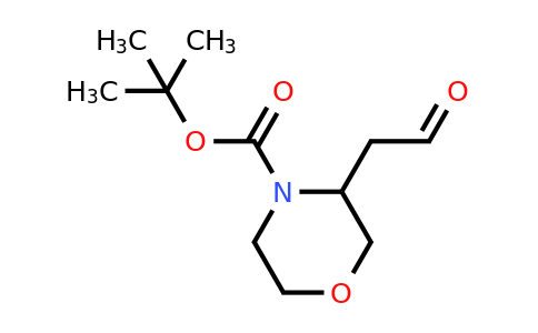 CAS 886365-55-5 | 3-(2-Oxo-ethyl)-morpholine-4-carboxylic acid tert-butyl ester