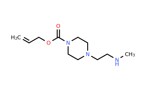 CAS 886365-67-9 | 4-(2-Methylamino-ethyl)-piperazine-1-carboxylic acid allyl ester
