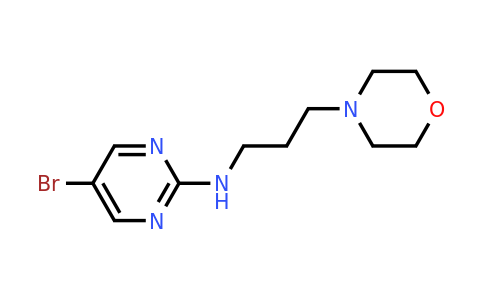 CAS 886365-73-7 | (5-Bromo-pyrimidin-2-YL)-(3-morpholin-4-YL-propyl)-amine