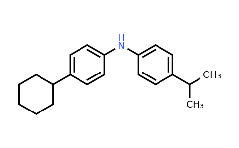 CAS 886365-92-0 | 4-Cyclohexyl-N-(4-isopropylphenyl)aniline