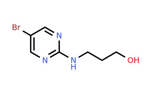 CAS 886365-94-2 | 3-(5-Bromo-pyrimidin-2-ylamino)-propan-1-ol
