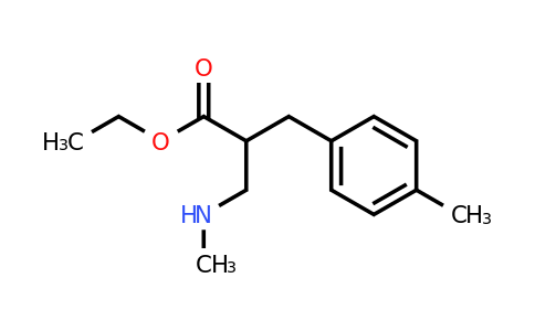 CAS 886366-02-5 | Ethyl 3-(methylamino)-2-(4-methylbenzyl)propanoate