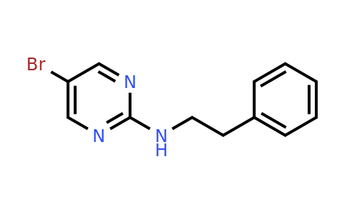 CAS 886366-04-7 | (5-Bromo-pyrimidin-2-YL)-phenethyl-amine