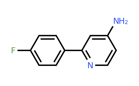 CAS 886366-09-2 | 2-(4-Fluoro-phenyl)-pyridin-4-ylamine
