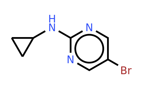 CAS 886366-20-7 | 5-Bromo-N-cyclopropylpyrimidin-2-amine